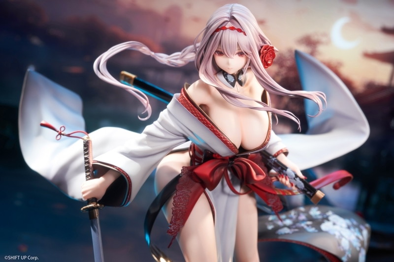 勝利の女神:NIKKE「紅蓮:ブラックシャドウ ロンギングフラワー」のフィギュア画像