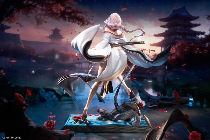 勝利の女神:NIKKE「紅蓮:ブラックシャドウ ロンギングフラワー」のフィギュア画像