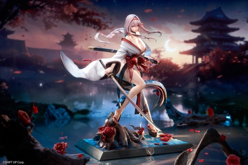 勝利の女神:NIKKE「紅蓮:ブラックシャドウ ロンギングフラワー」のフィギュア画像