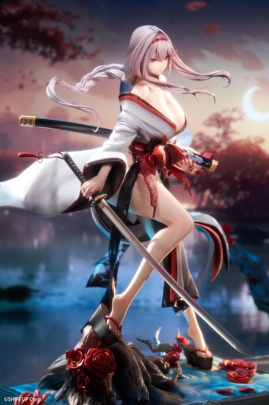 勝利の女神:NIKKE「紅蓮:ブラックシャドウ ロンギングフラワー」のフィギュア画像
