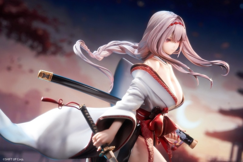 勝利の女神:NIKKE「紅蓮:ブラックシャドウ ロンギングフラワー」のフィギュア画像
