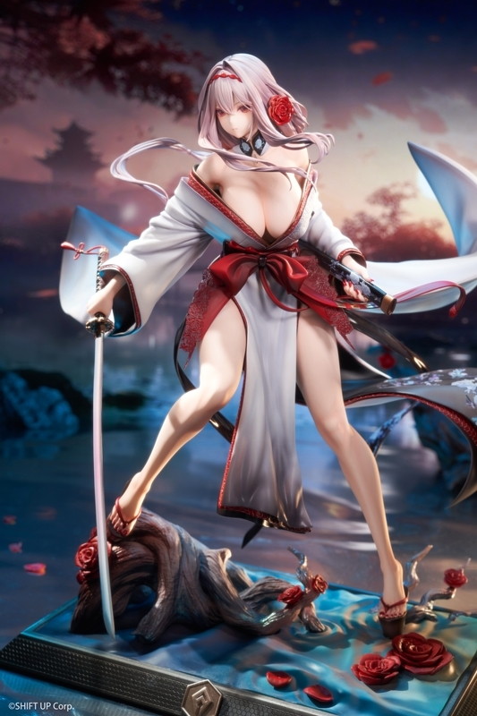 勝利の女神:NIKKE「紅蓮:ブラックシャドウ ロンギングフラワー 豪華版」のフィギュア画像