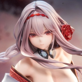 勝利の女神：NIKKE「紅蓮：ブラックシャドウ ロンギングフラワー 豪華版」のフィギュア