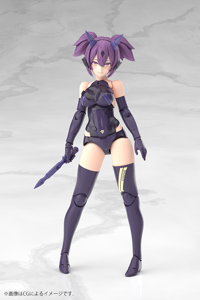 メガミデバイス「朱羅 忍者 枢 影衣 フルパッケージ」のフィギュア画像