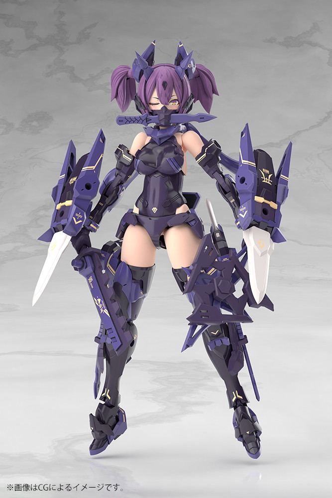 メガミデバイス「朱羅 忍者 枢 影衣 フルパッケージ」のフィギュア画像