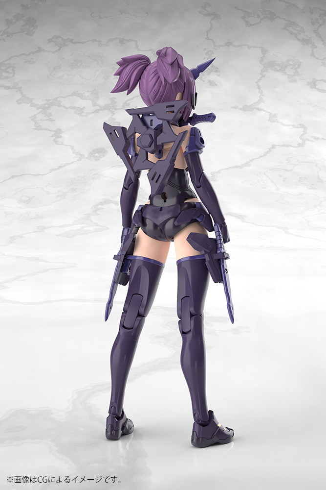メガミデバイス「朱羅 忍者 枢 影衣 フルパッケージ」のフィギュア画像