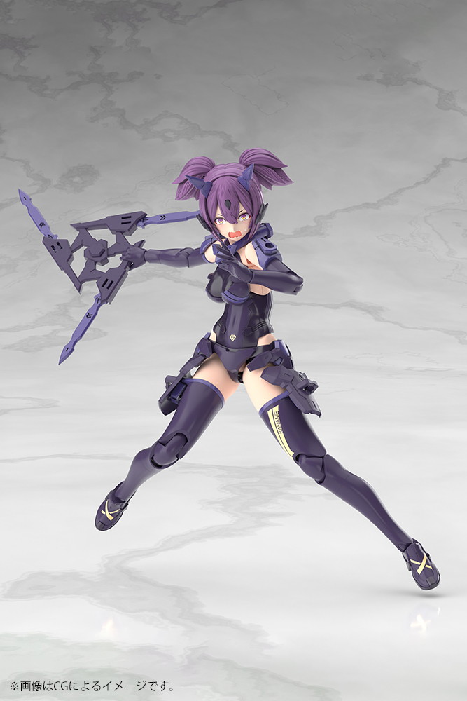 メガミデバイス「朱羅 忍者 枢 影衣 フルパッケージ」のフィギュア画像