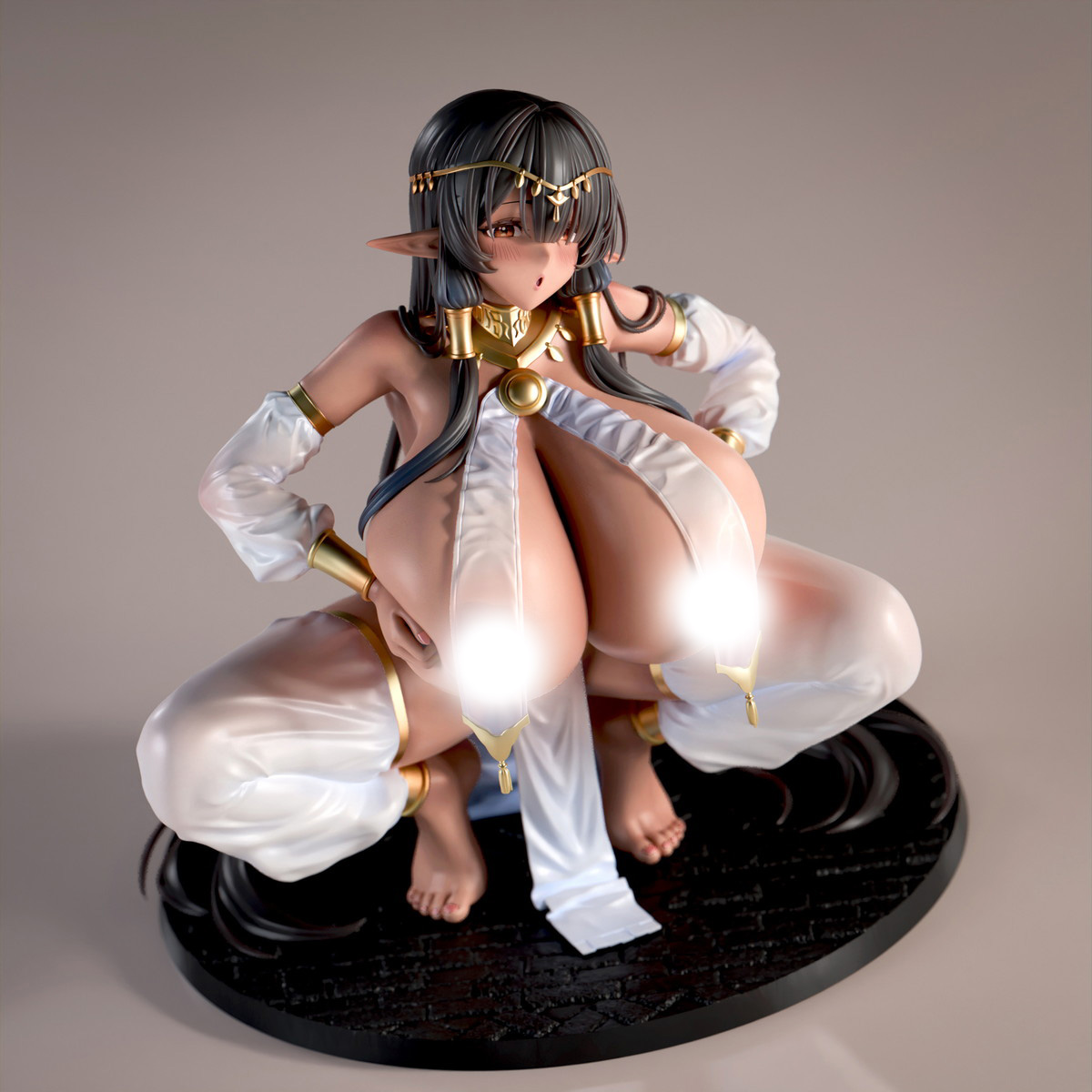 インサイトオリジナル「肉感少女 異世界ダークエロフ サリュナ」のフィギュア画像