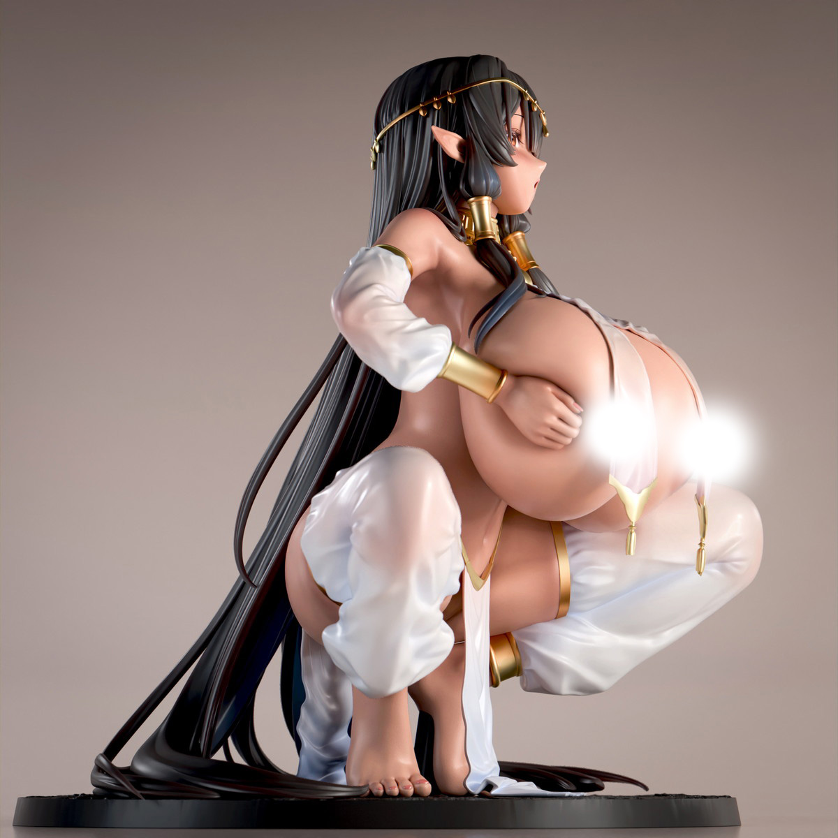 インサイトオリジナル「肉感少女 異世界ダークエロフ サリュナ」のフィギュア画像