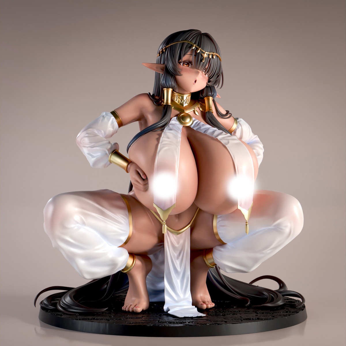 インサイトオリジナル「肉感少女 異世界ダークエロフ サリュナ」のフィギュア画像