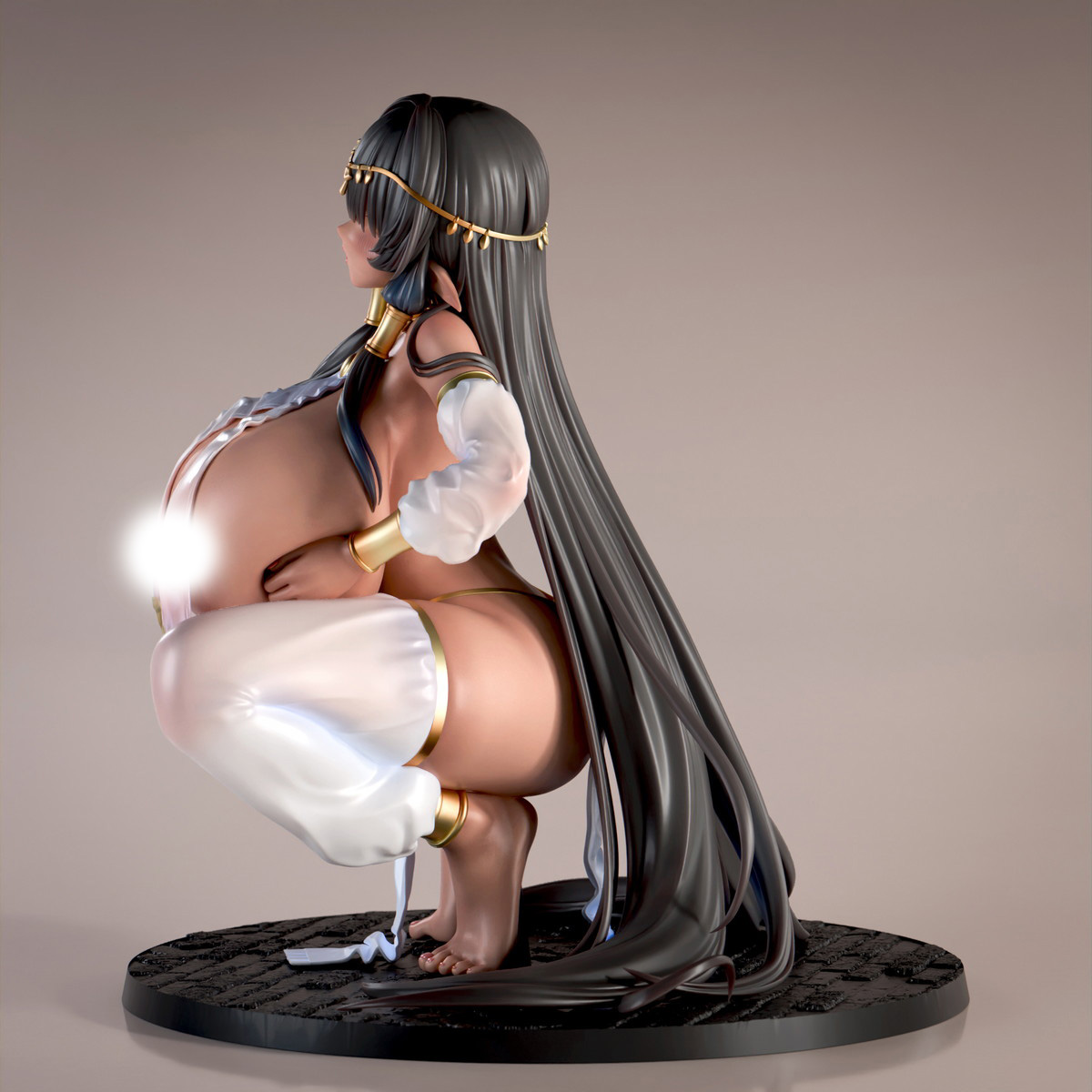 インサイトオリジナル「肉感少女 異世界ダークエロフ サリュナ」のフィギュア画像