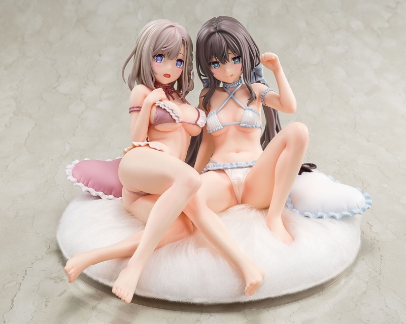 妹と妹の親友で催眠耐性EXの清楚JCと催眠でイチャイチャする本「清水優衣 illustration by karory（KAROMIX）」のフィギュア画像