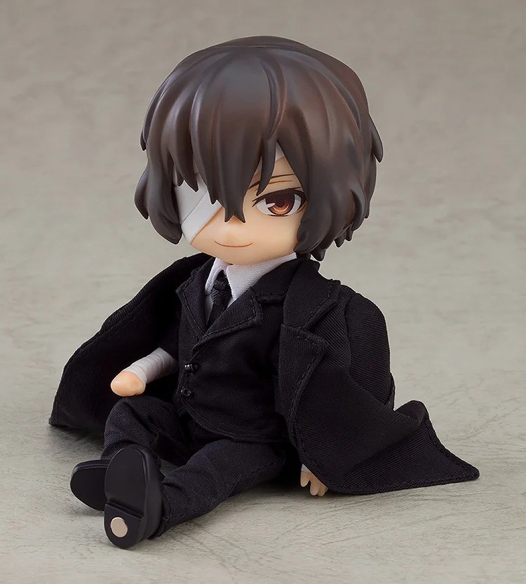 文豪ストレイドッグス「ねんどろいどどーる 太宰治 黒の時代Ver.」のフィギュア画像