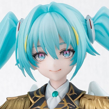 機動戦士ガンダム45周年×初音ミク「Lucrea 初音ミク×ウイングガンダムゼロ EW」のフィギュア