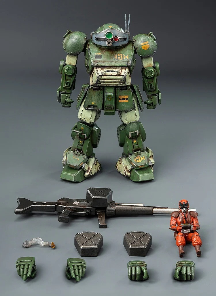装甲騎兵ボトムズ「ロボ道 スコープドッグ ヘビーウェザリング版」のフィギュア画像