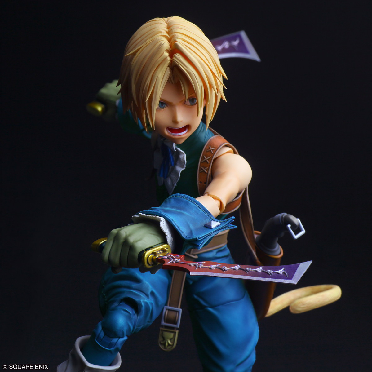ファイナルファンタジーIX「PLAY ARTS真 ジタン・トライバル」のフィギュア画像