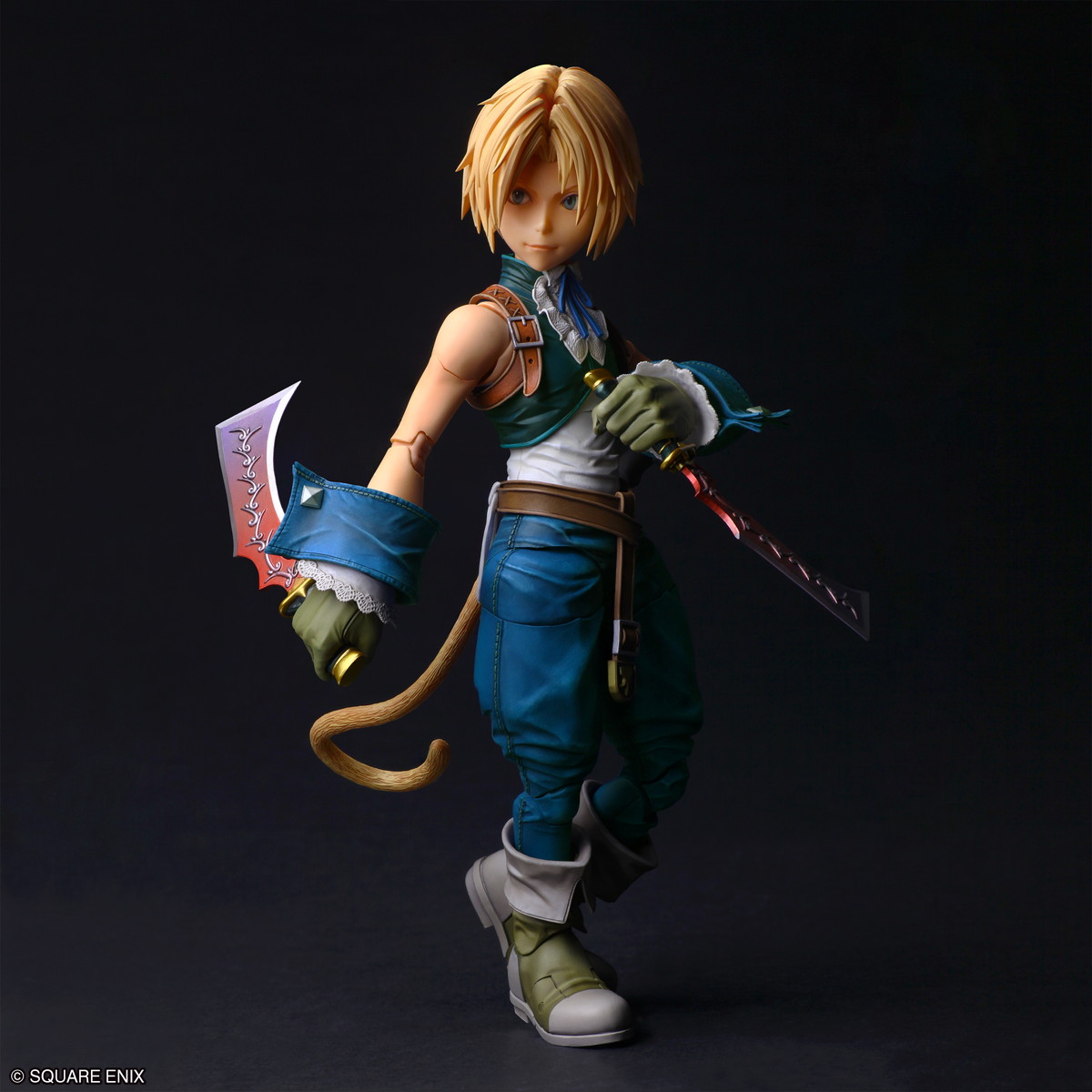 ファイナルファンタジーIX「PLAY ARTS真 ジタン・トライバル」のフィギュア画像