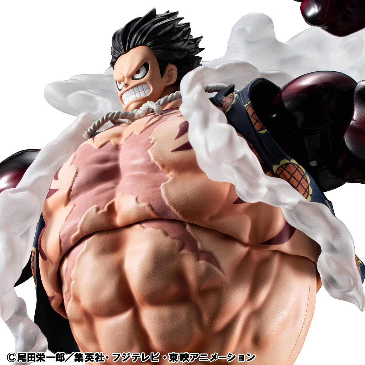 ONE PIECE「ヴァリアブルアクション Heroes モンキー・D・ルフィ ギア4 バウンドマン」のフィギュア画像