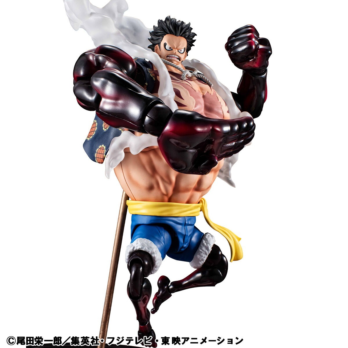 ONE PIECE「ヴァリアブルアクション Heroes モンキー・D・ルフィ ギア4 バウンドマン」のフィギュア画像