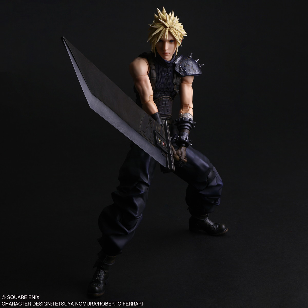 ファイナルファンタジーVII リバース「PLAY ARTS真 クラウド・ストライフ」のフィギュア画像