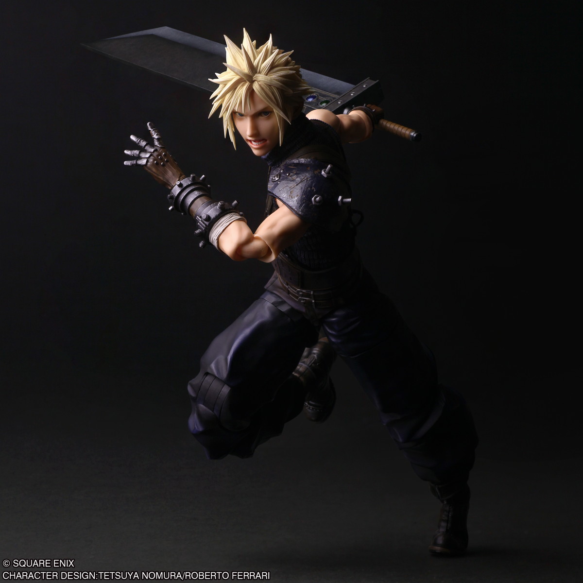 ファイナルファンタジーVII リバース「PLAY ARTS真 クラウド・ストライフ」のフィギュア画像