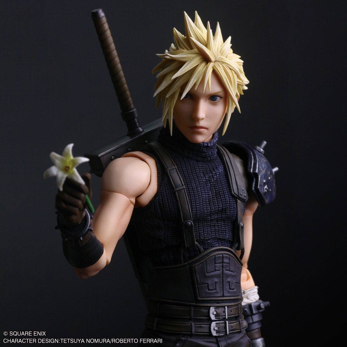 ファイナルファンタジーVII リバース「PLAY ARTS真 クラウド・ストライフ」のフィギュア画像