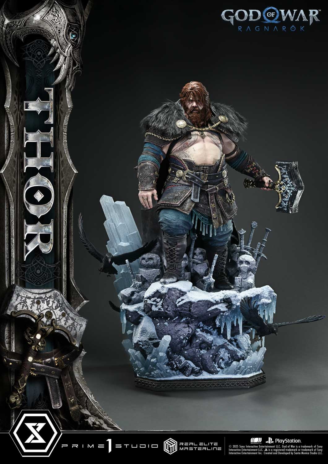 ゴッド・オブ・ウォー ラグナロク「リアルエリートマスターライン ラグナロク トール」のフィギュア画像