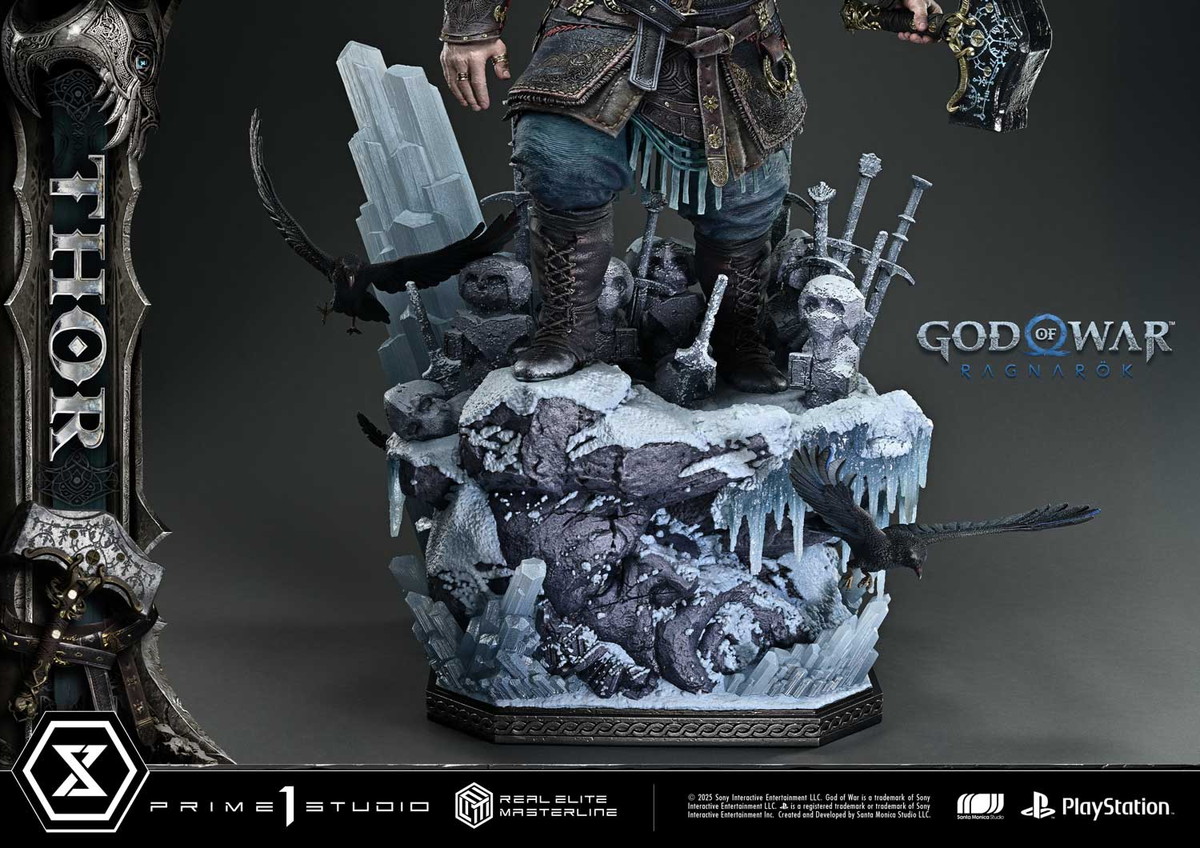 ゴッド・オブ・ウォー ラグナロク「リアルエリートマスターライン ラグナロク トール」のフィギュア画像
