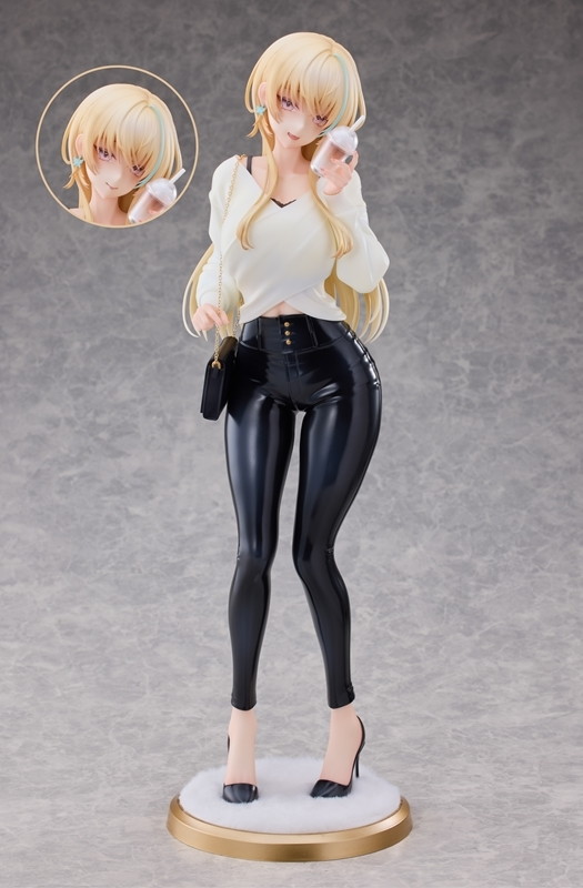 「恋ヶ窪あおい Illustrated by ふじ子 レザーパンツ豪華版」のフィギュア画像