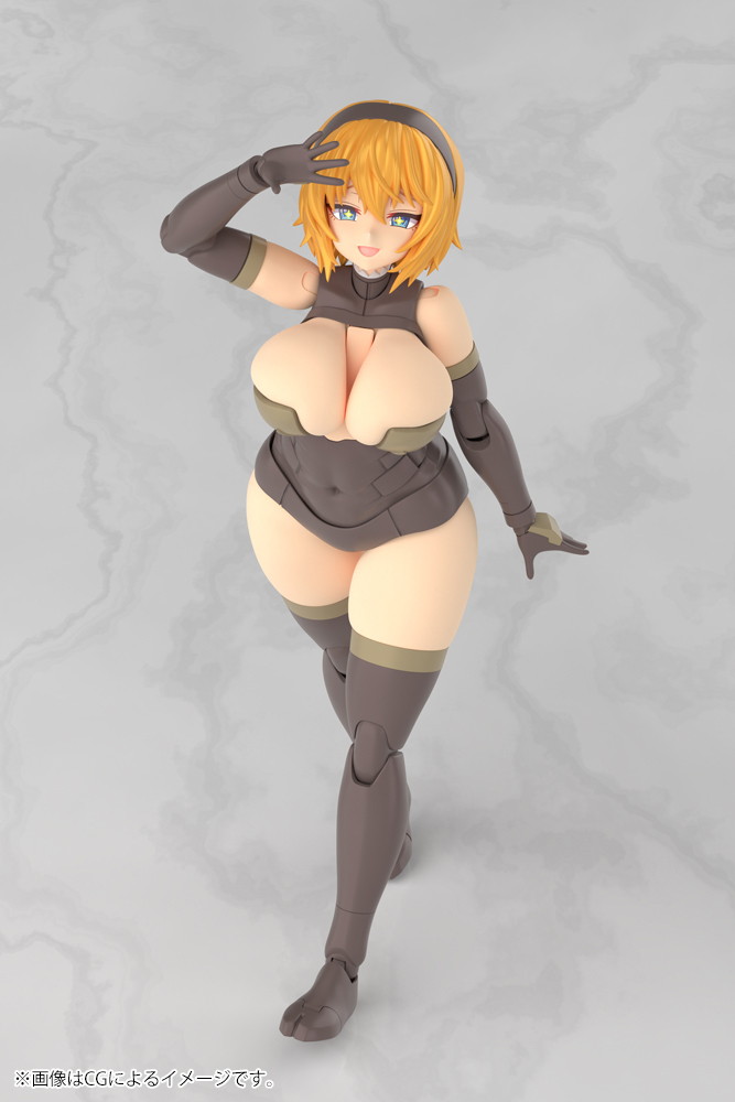 フレームアームズ・ガール「輝鎚・甲」のフィギュア画像