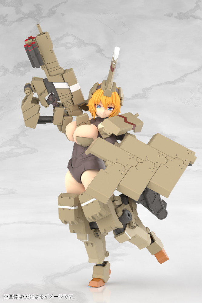 フレームアームズ・ガール「輝鎚・甲」のフィギュア画像