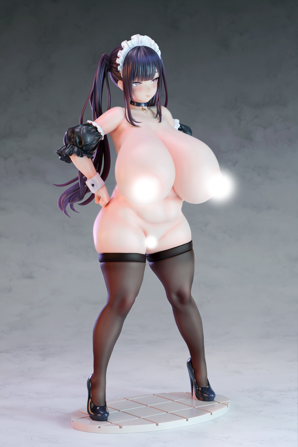 インサイトオリジナル「肉感少女 爆乳メイド アメジスト」のフィギュア画像