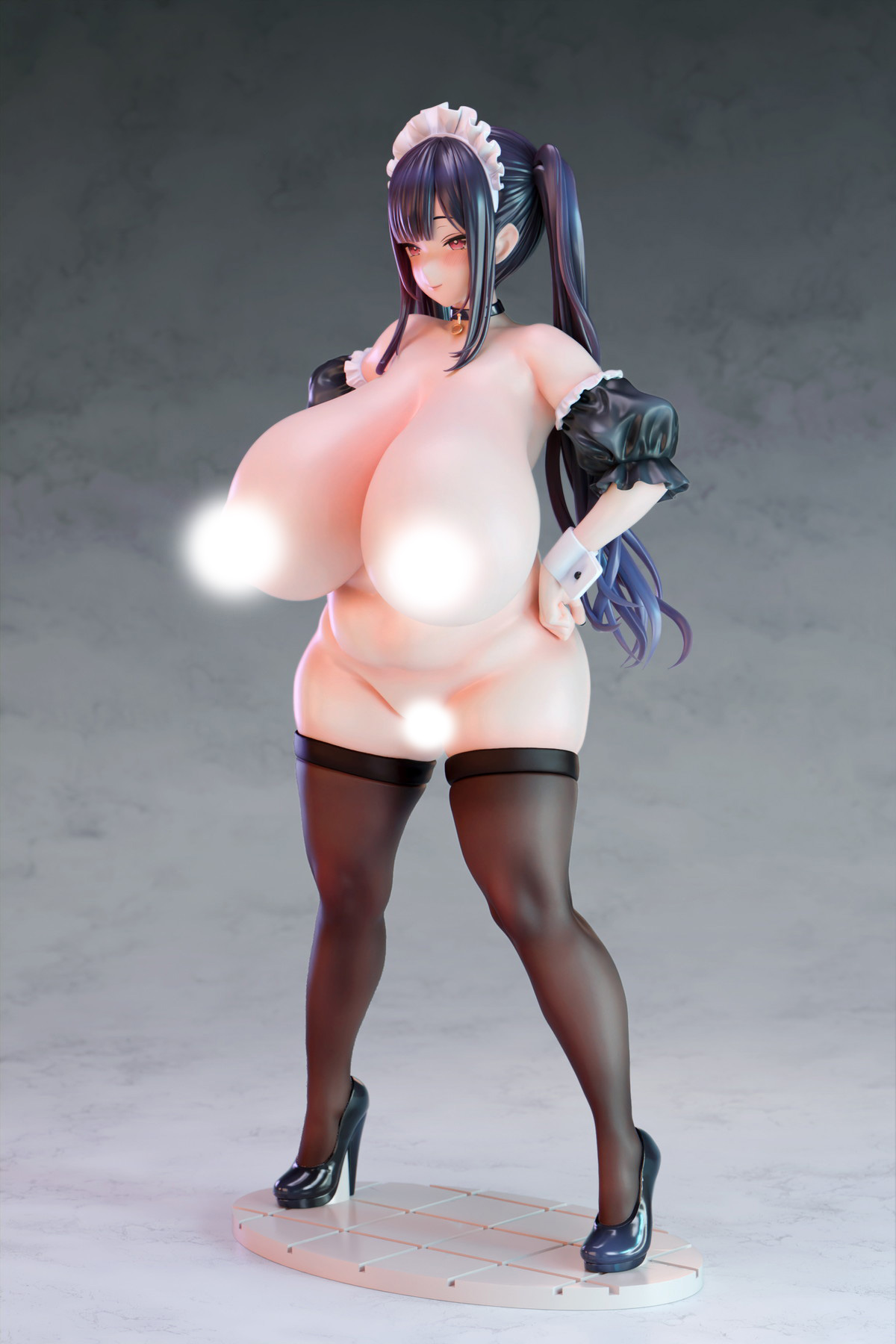 インサイトオリジナル「肉感少女 爆乳メイド アメジスト」のフィギュア画像