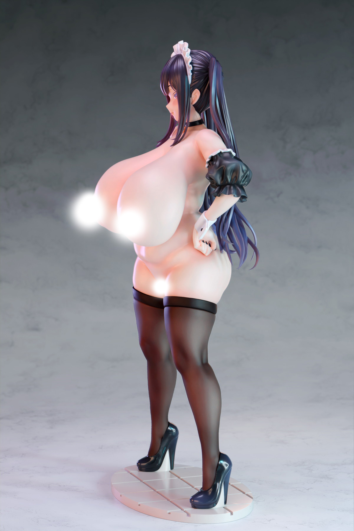 インサイトオリジナル「肉感少女 爆乳メイド アメジスト」のフィギュア画像