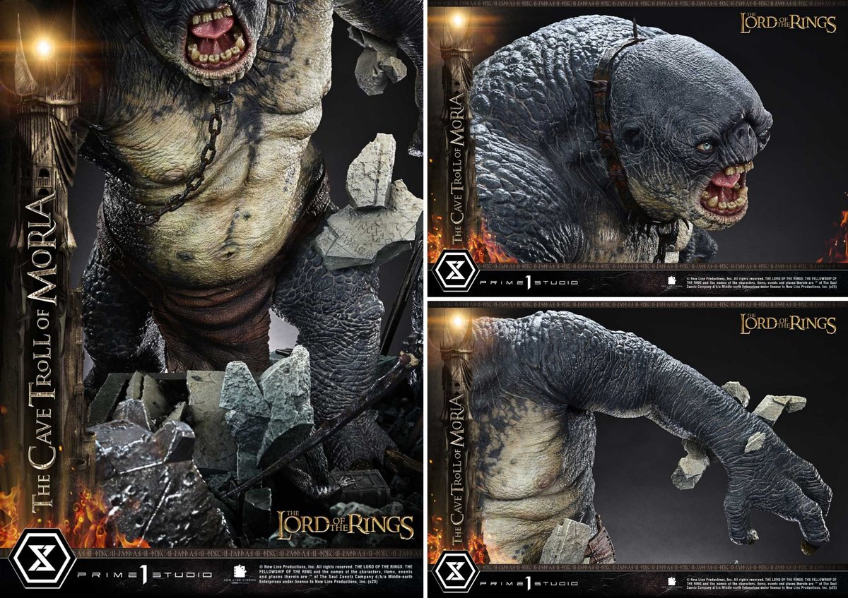 ロード・オブ・ザ・リング「ケイブ・トロール」のフィギュア画像