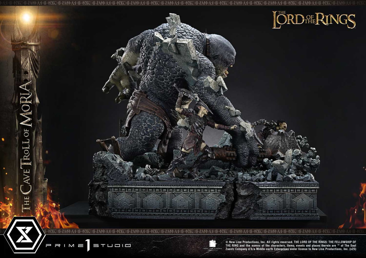 ロード・オブ・ザ・リング「ケイブ・トロール」のフィギュア画像