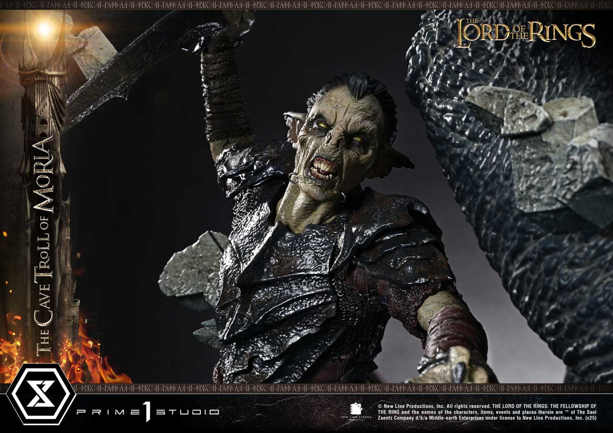 ロード・オブ・ザ・リング「ケイブ・トロール」のフィギュア画像