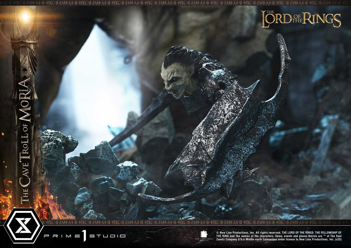 ロード・オブ・ザ・リング「ケイブ・トロール」のフィギュア画像