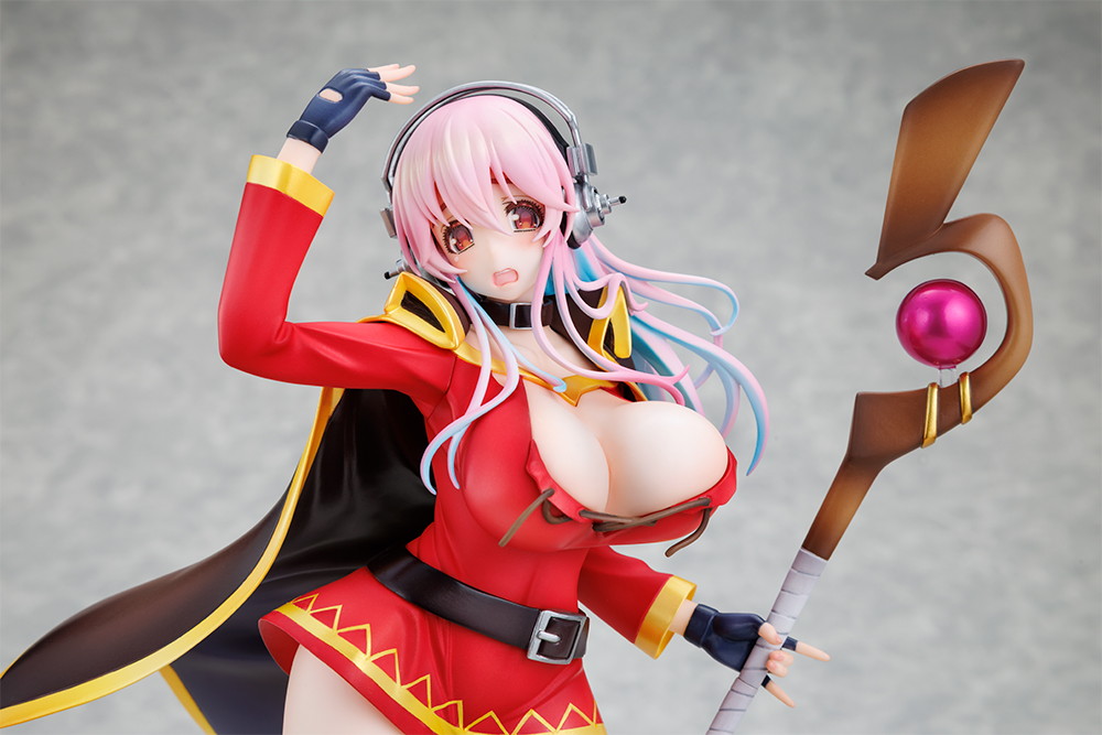 この素晴らしい世界に祝福を!×すーぱーそに子「すーぱーそに子 めぐみんver.」のフィギュア画像
