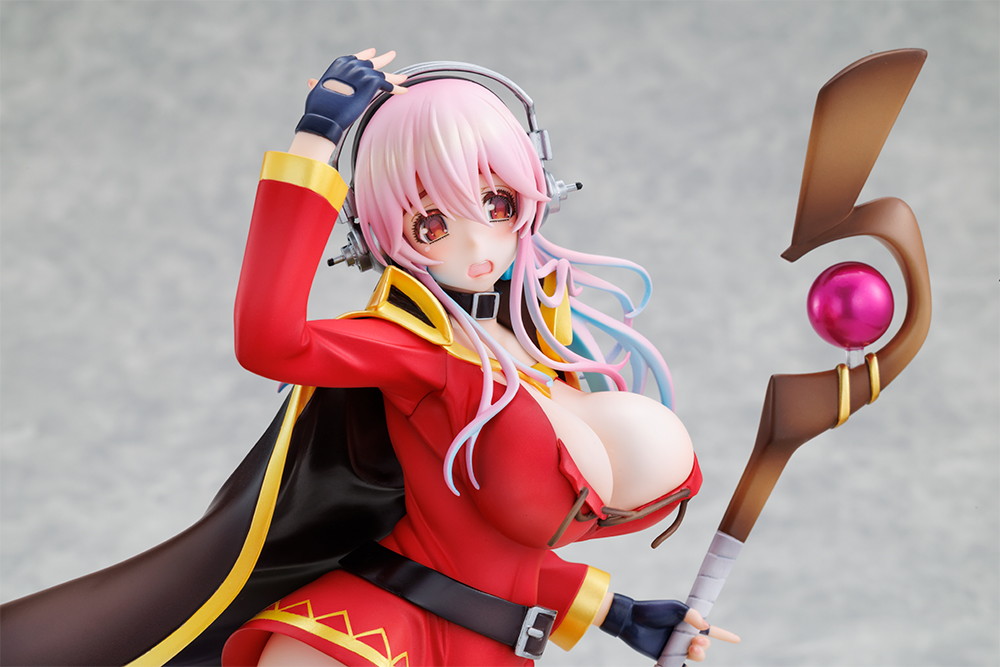 この素晴らしい世界に祝福を!×すーぱーそに子「すーぱーそに子 めぐみんver.」のフィギュア画像