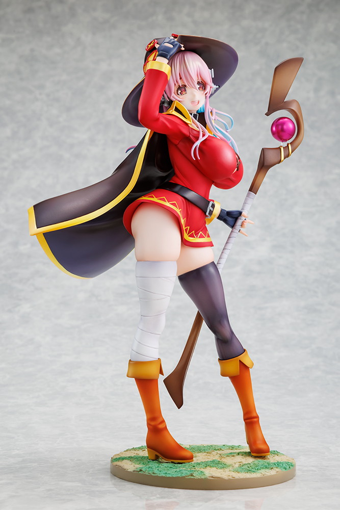 この素晴らしい世界に祝福を!×すーぱーそに子「すーぱーそに子 めぐみんver.」のフィギュア画像