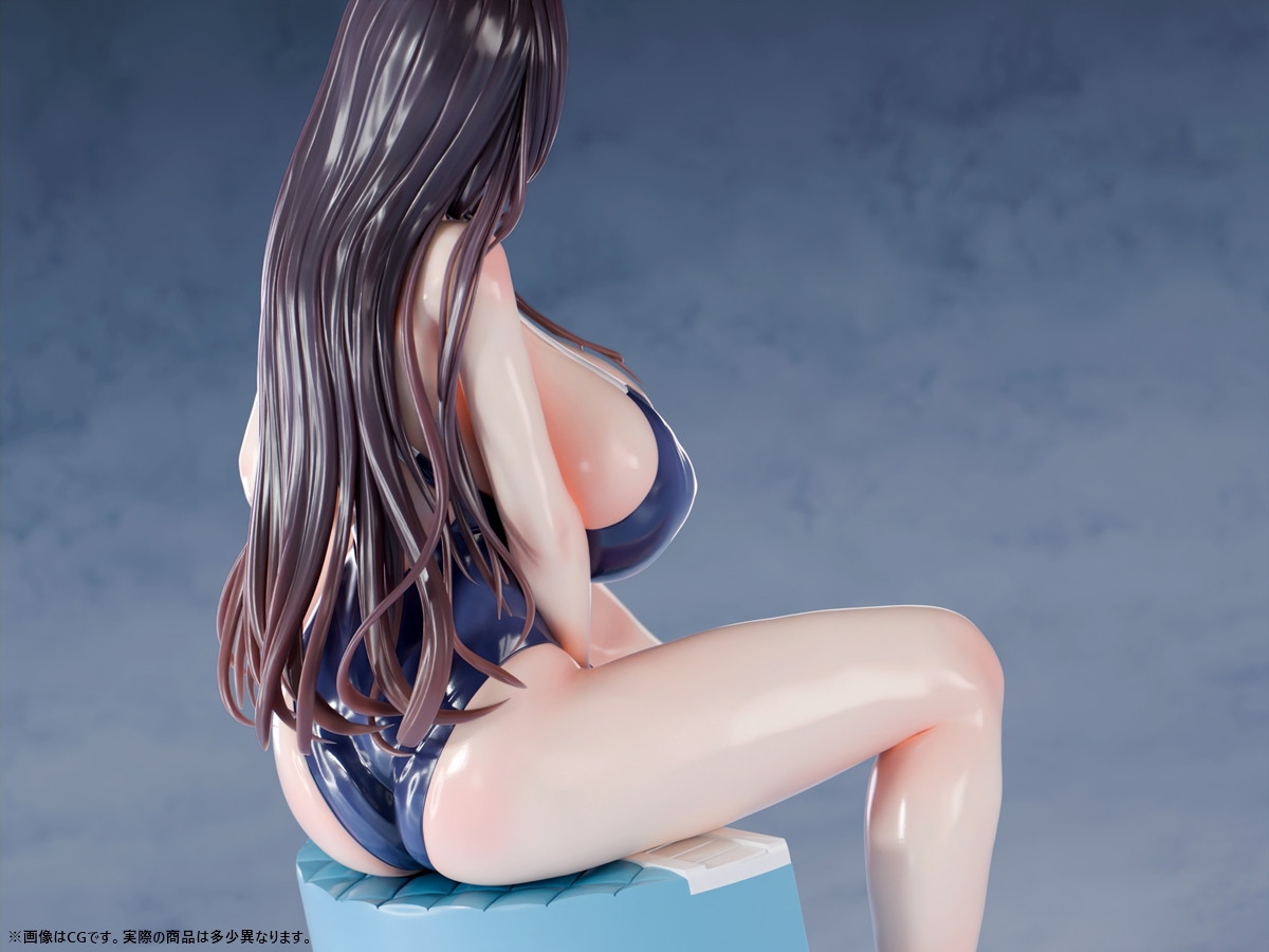 巨乳人妻と秘密の水泳教室「ノワール」のフィギュア画像