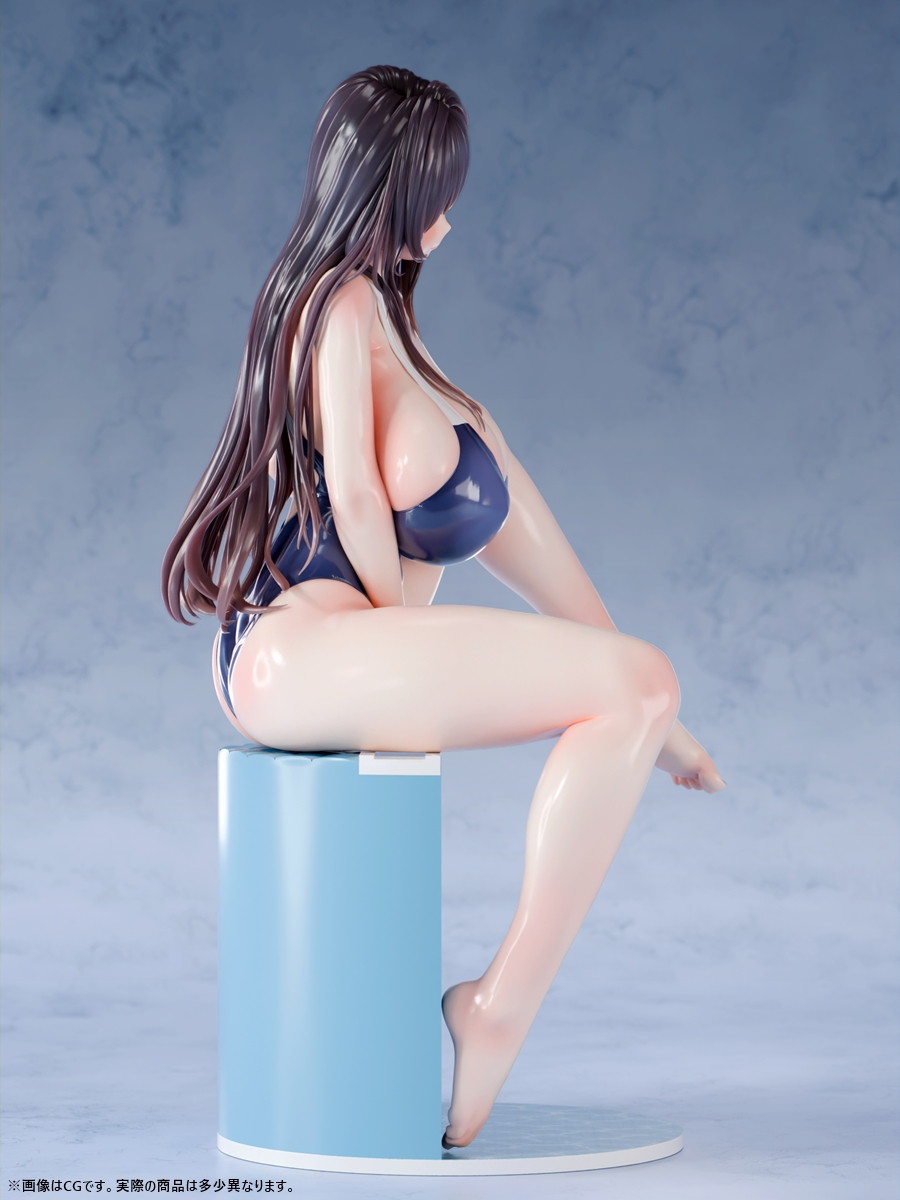 巨乳人妻と秘密の水泳教室「ノワール」のフィギュア画像