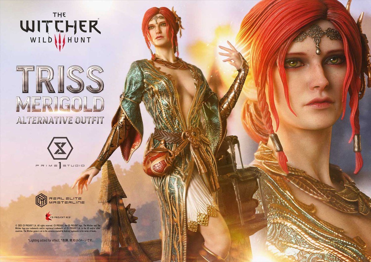 ウィッチャー3 ワイルドハント「トリス オルタネイティブ・アウトフィット」のフィギュア画像