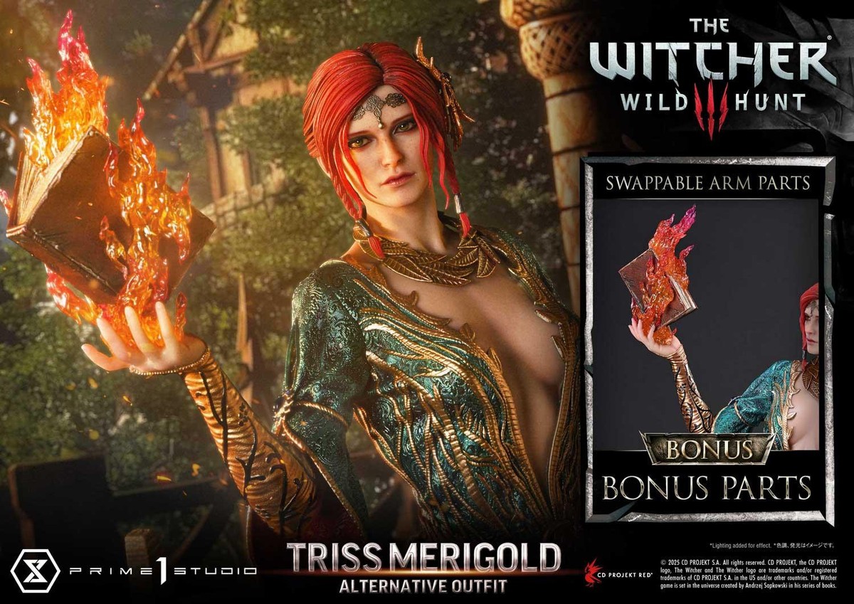 ウィッチャー3 ワイルドハント「トリス オルタネイティブ・アウトフィット」のフィギュア画像
