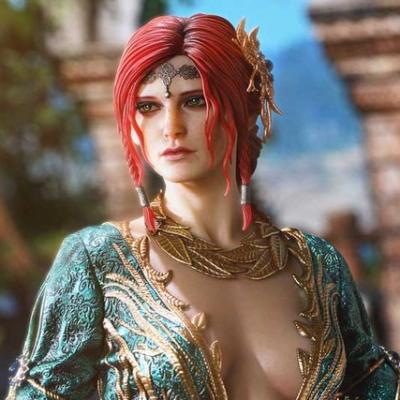 ウィッチャー3 ワイルドハント「トリス オルタネイティブ・アウトフィット」のフィギュア