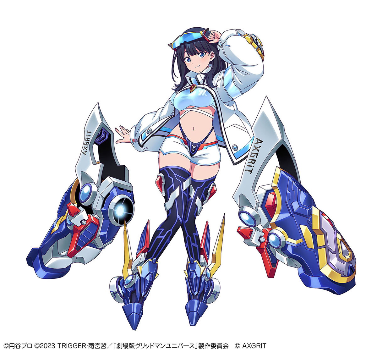 グリッドマン ユニバース「宝多六花」AXGRIT Ver.のフィギュア画像