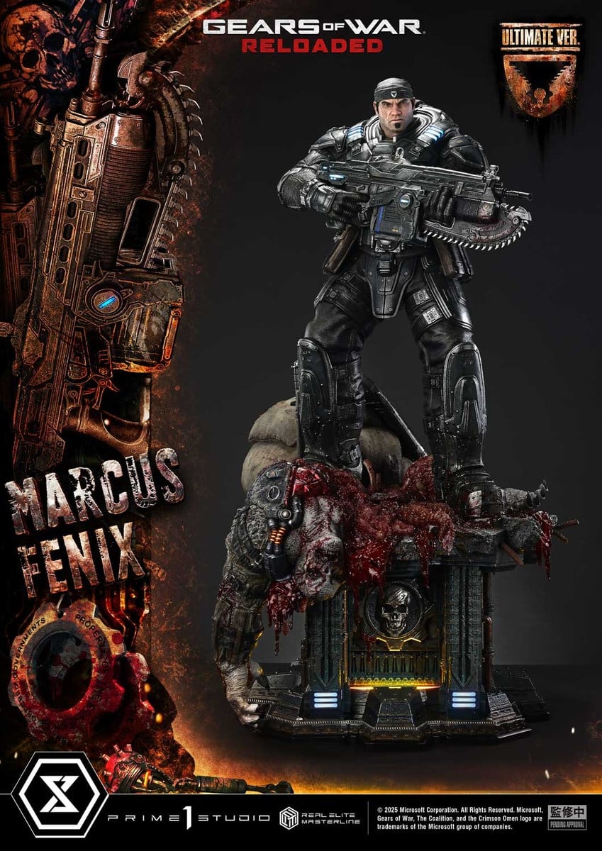 Gears of War: Reloaded「マーカス・フェニックス」のフィギュア画像