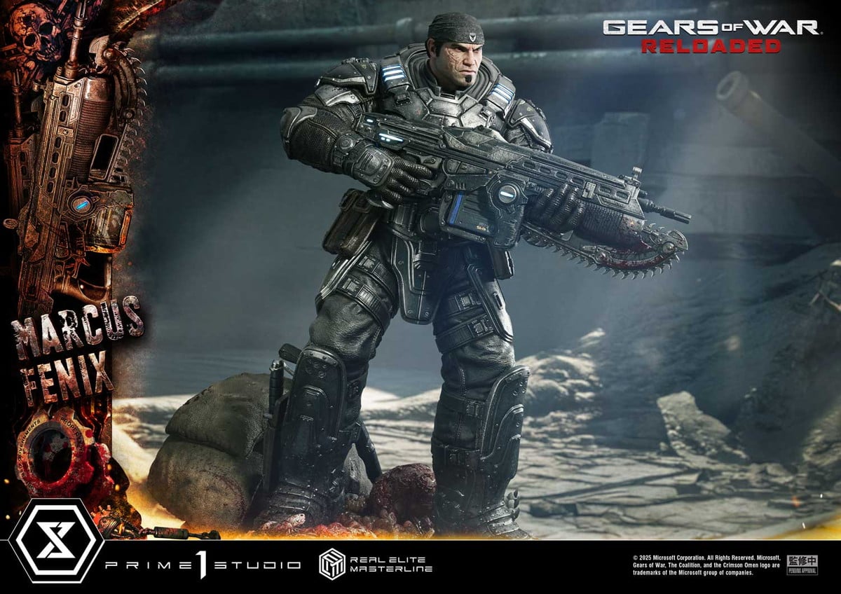 Gears of War: Reloaded「マーカス・フェニックス」のフィギュア画像