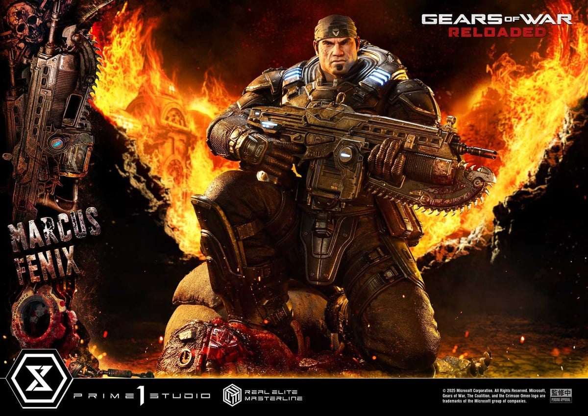 Gears of War: Reloaded「マーカス・フェニックス」のフィギュア画像